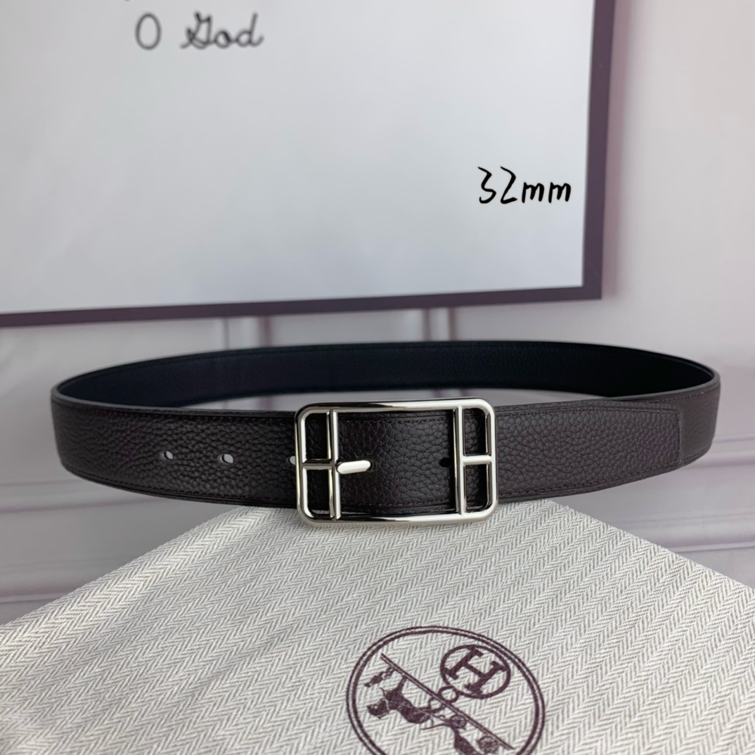Hermès爱马仕针扣皮带原单品质双