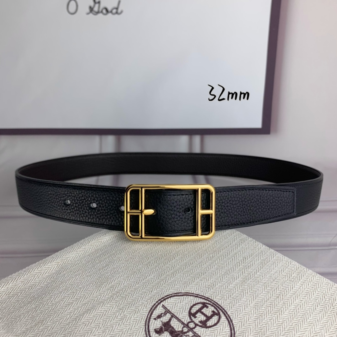 Hermès爱马仕针扣皮带原单品质双