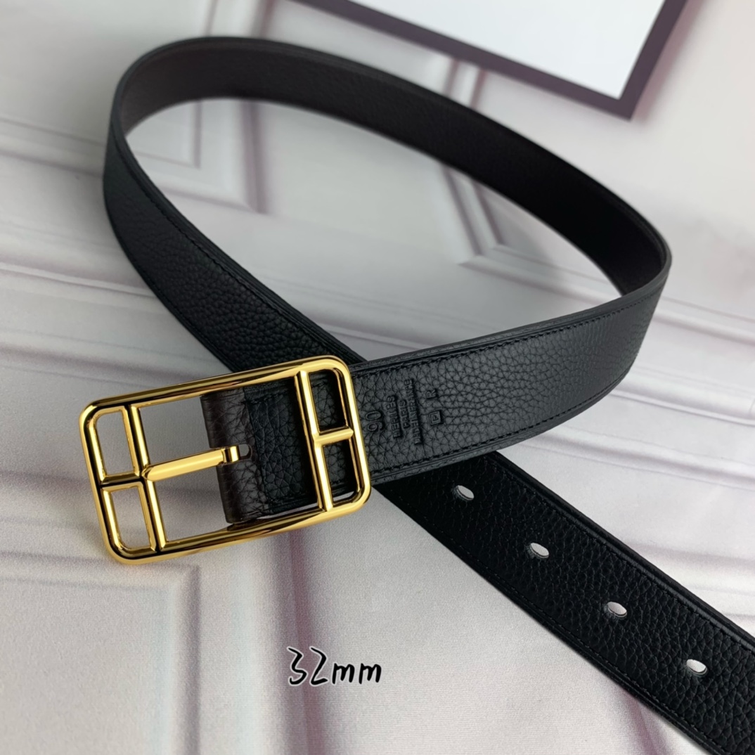 Hermès爱马仕针扣皮带原单品质双