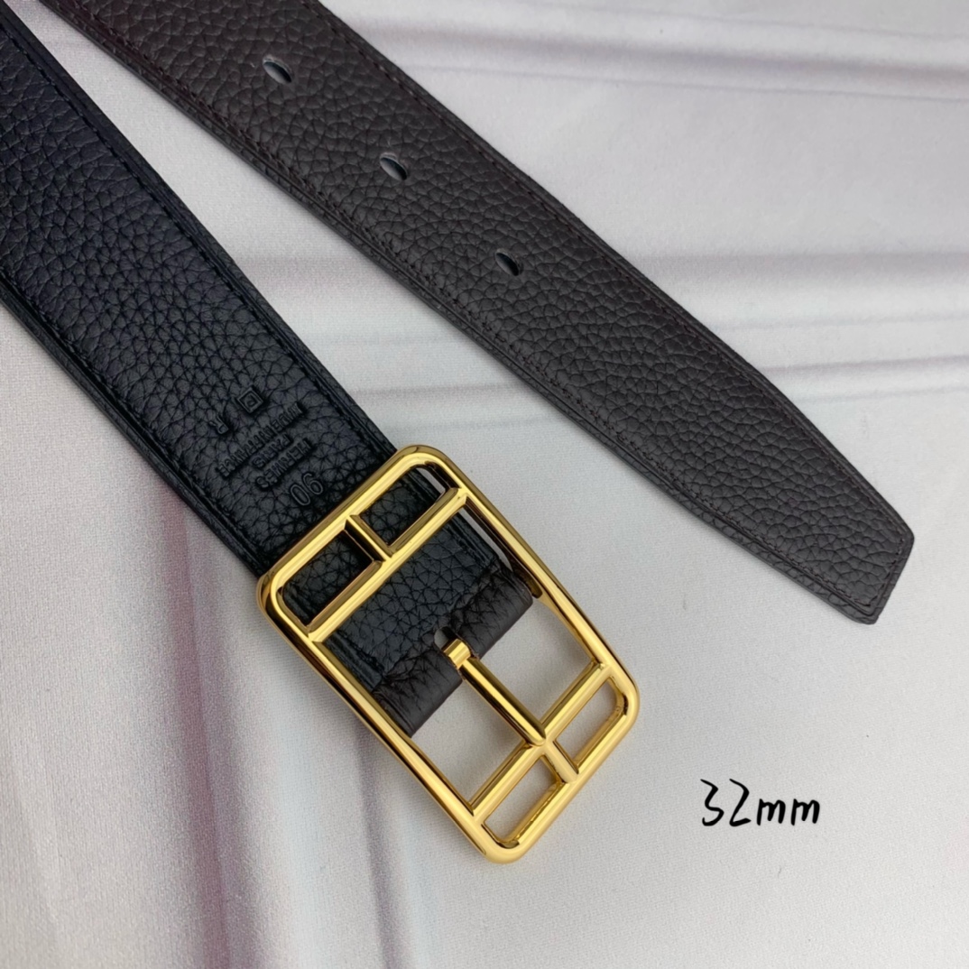 Hermès爱马仕针扣皮带原单品质双