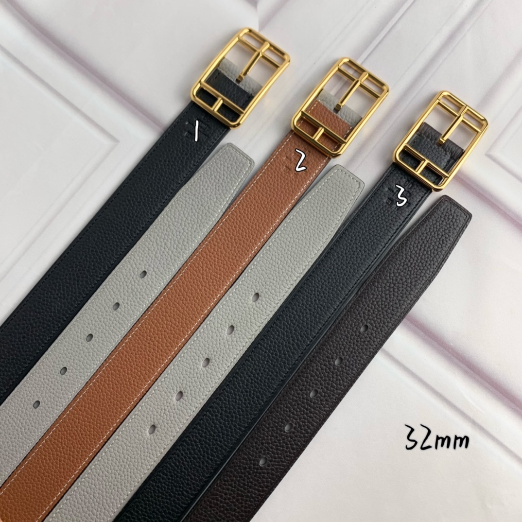 Hermès爱马仕针扣皮带原单品质双