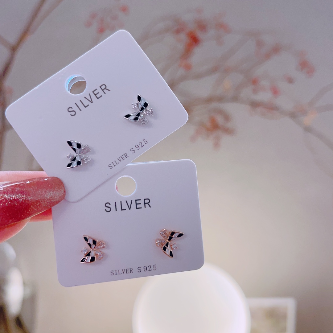 Massivsilber Ohrringe Künstlerisch Standesamt Gold