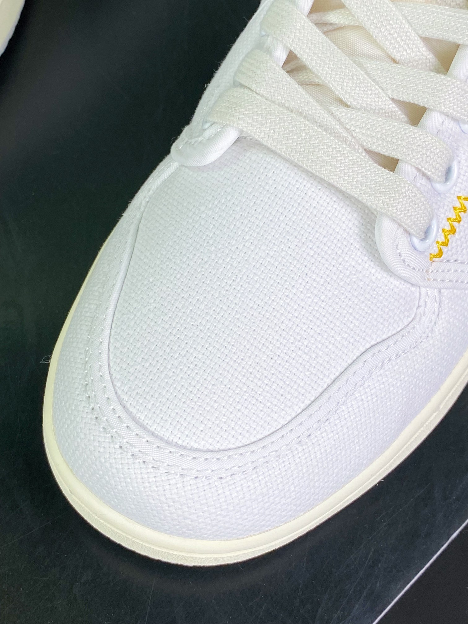 220 Union x 【Nike】 Air Jordan 1 Retro AJKO Low SP”White Neutral Grey”AJ1乔丹一代篮球鞋“联名帆布白浅灰魔术贴钩子”DO8912-101