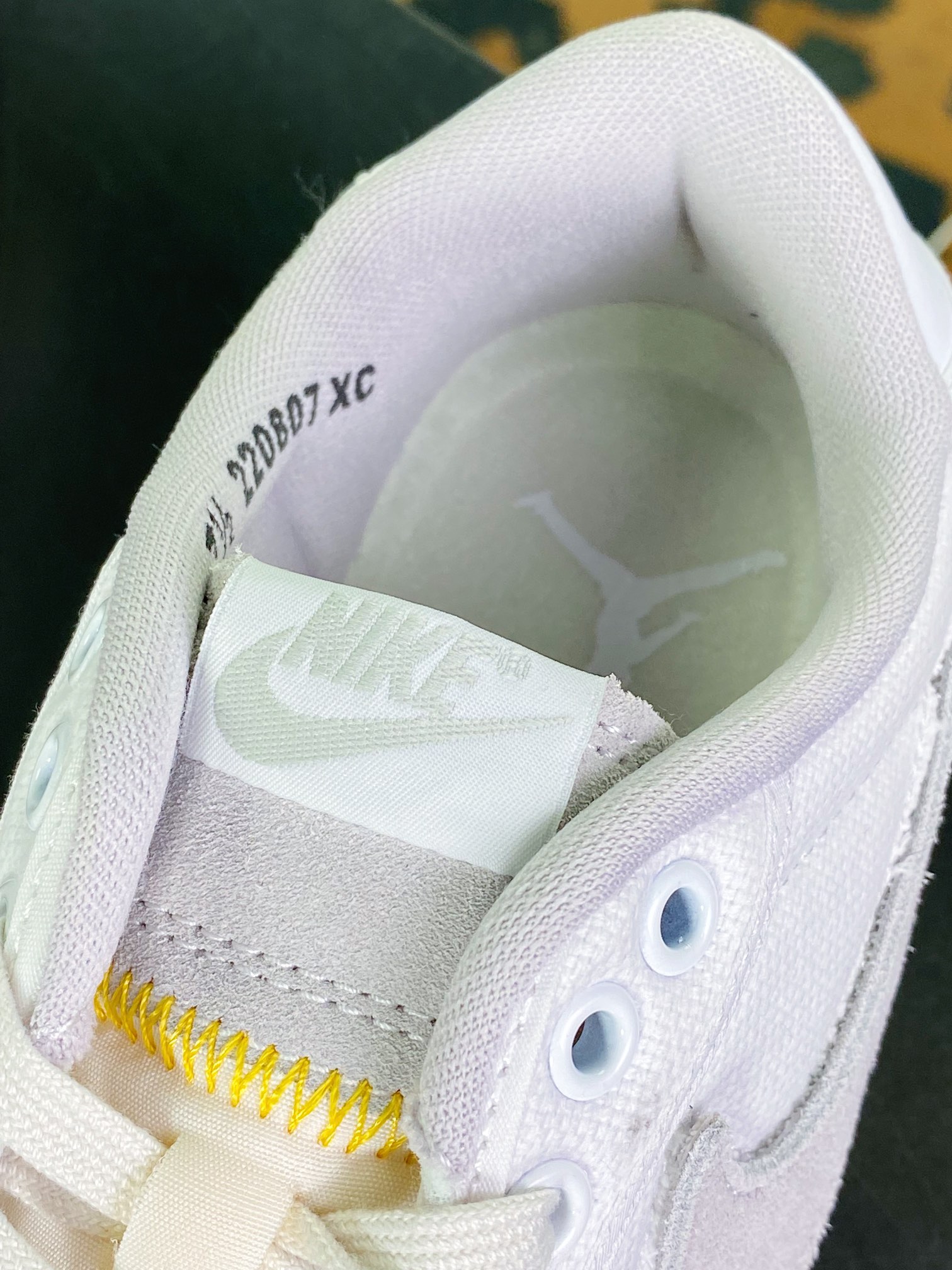 220 Union x 【Nike】 Air Jordan 1 Retro AJKO Low SP”White Neutral Grey”AJ1乔丹一代篮球鞋“联名帆布白浅灰魔术贴钩子”DO8912-101
