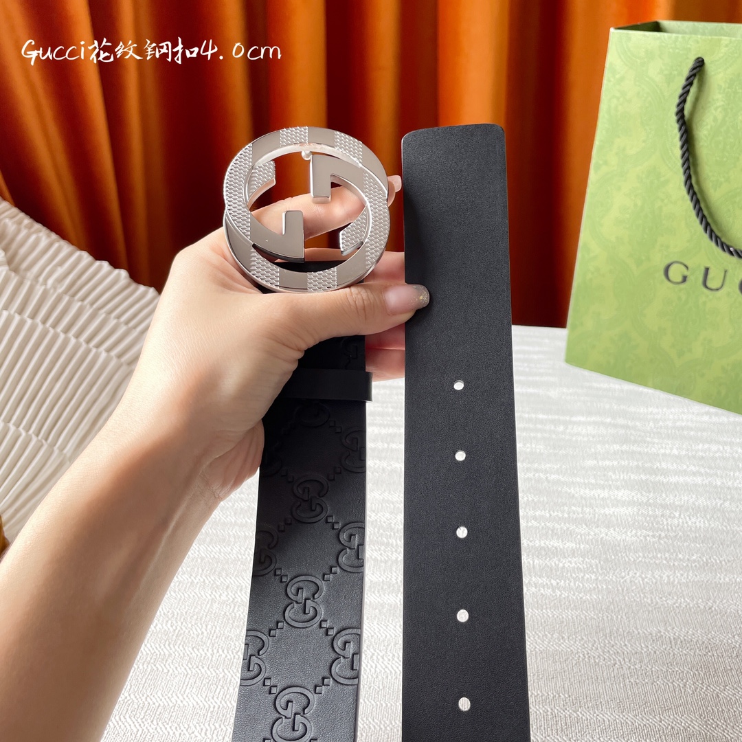 Gucci经典款面进口原厂压花搭配原
