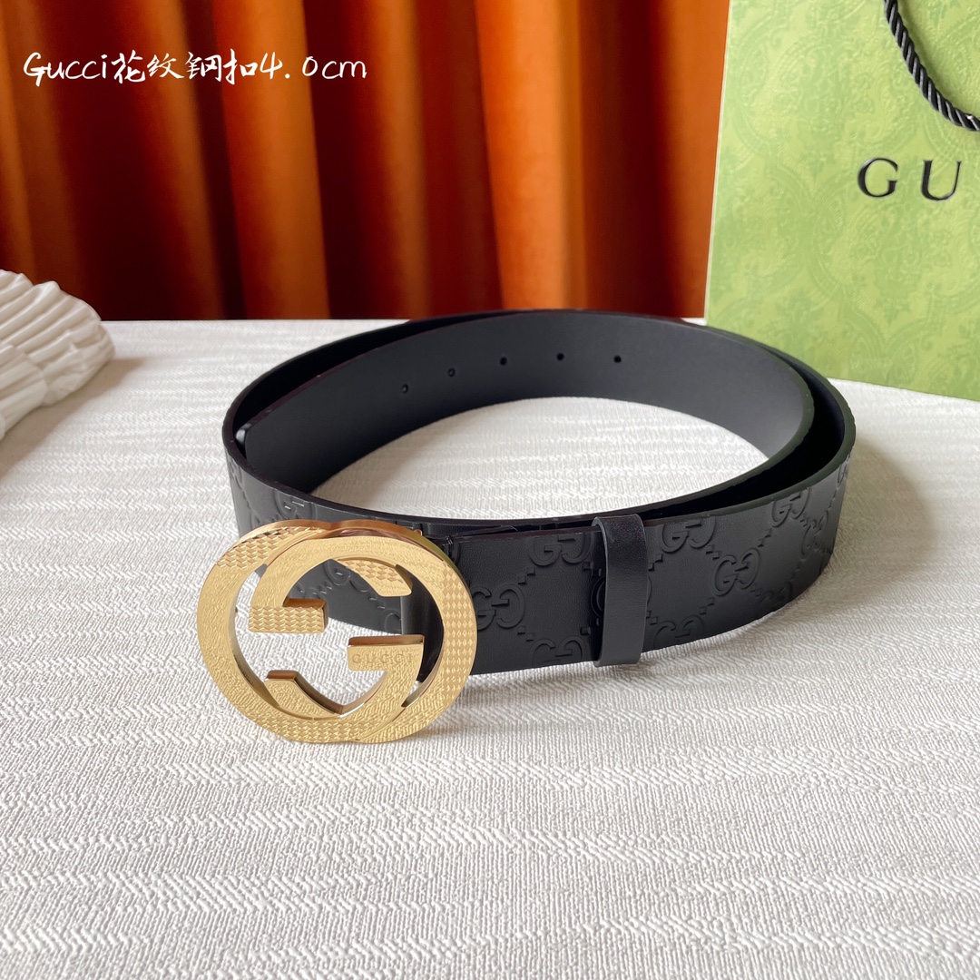 Gucci经典款面进口原厂压花搭配原
