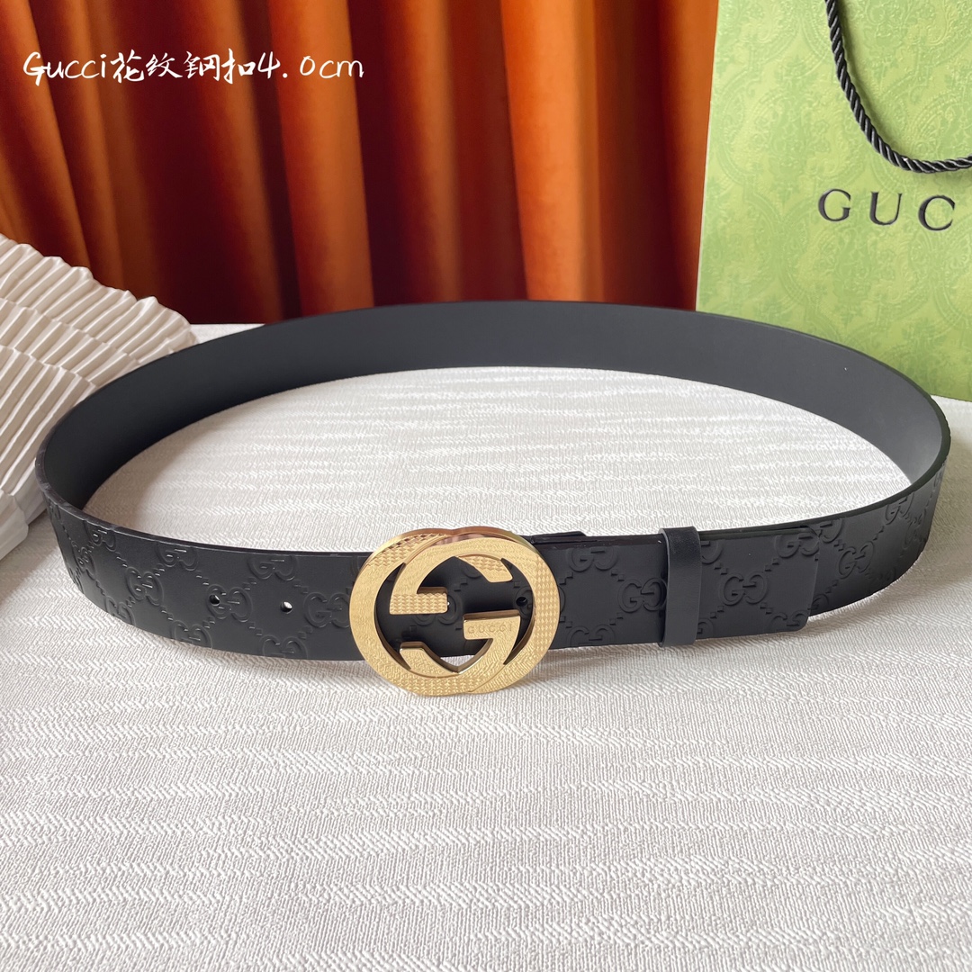 Gucci经典款面进口原厂压花搭配原