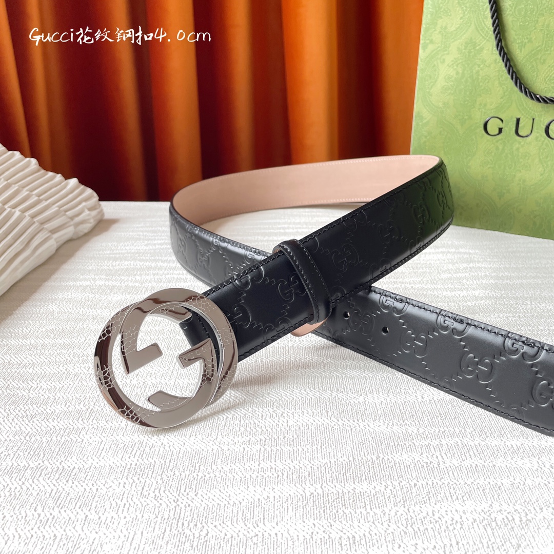 Gucci经典款面进口原厂压花搭配原