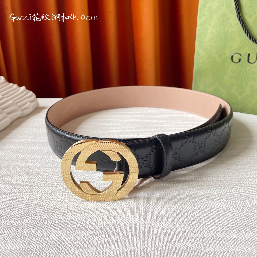 Gucci经典款面进口原厂压花搭配原