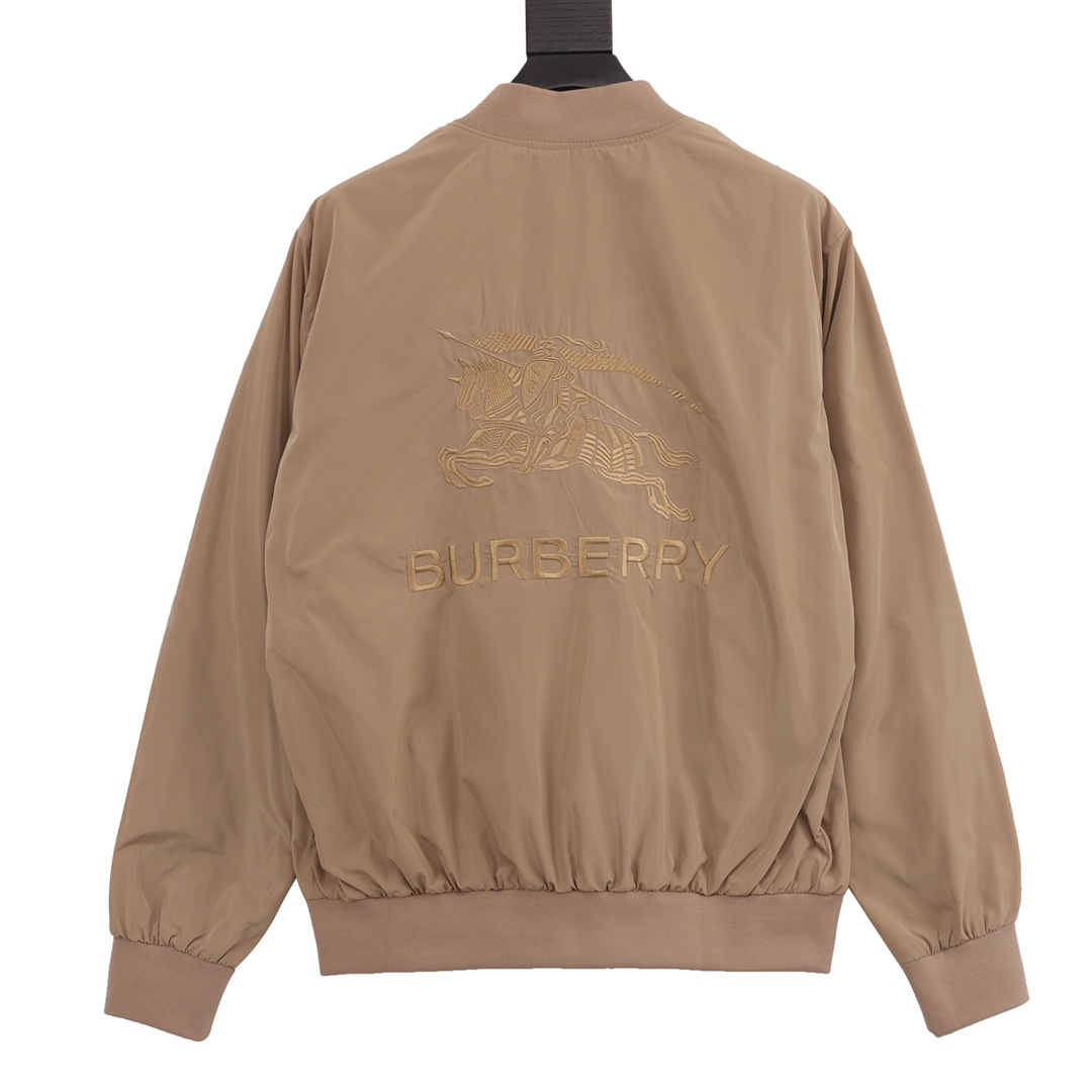 280 Burberry/巴宝莉 背后刺绣战马夹克外套