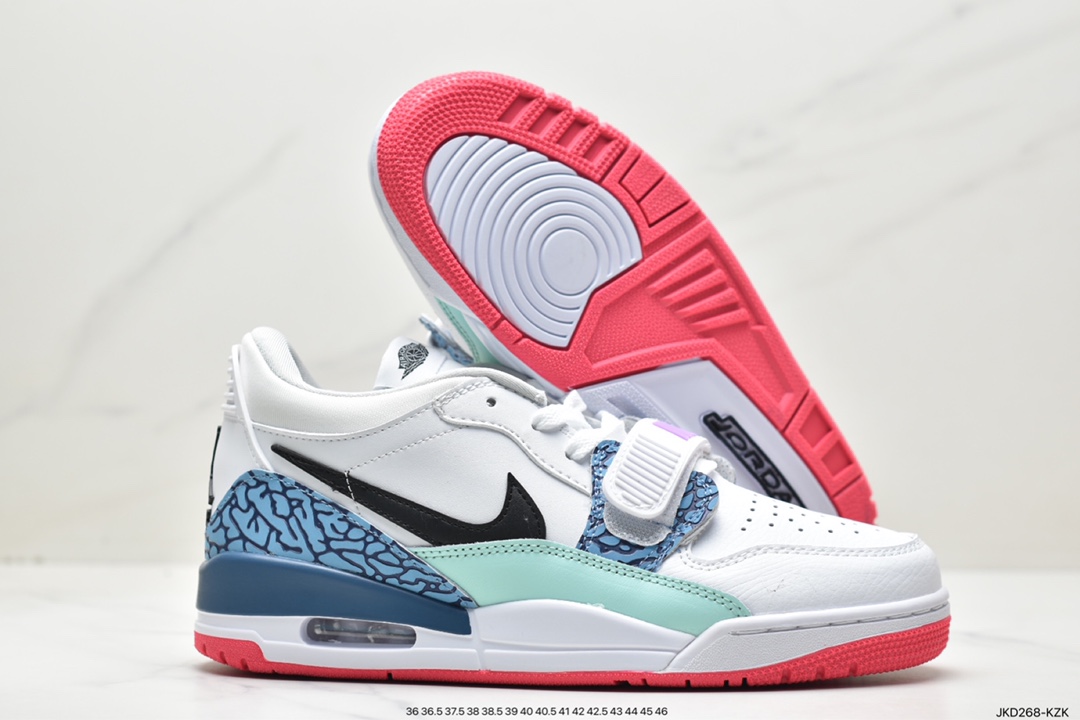 160 Air Jordan Legacy 312 有着交错结合的设计FJ7223-141