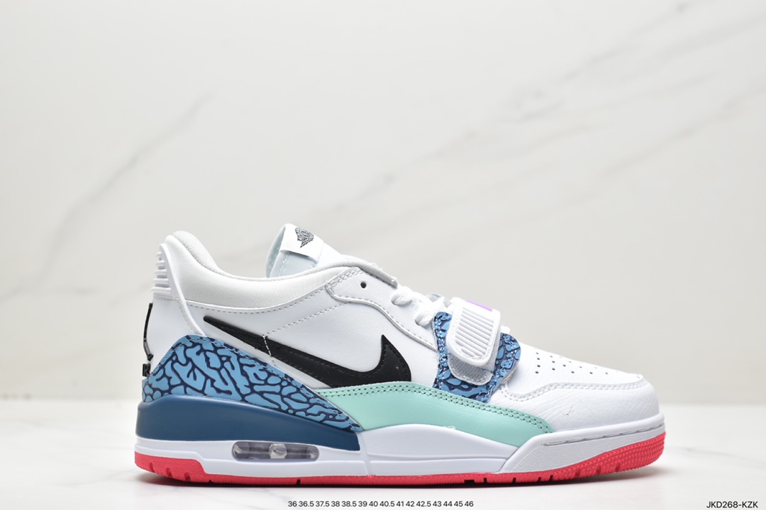 160 Air Jordan Legacy 312 有着交错结合的设计FJ7223-141
