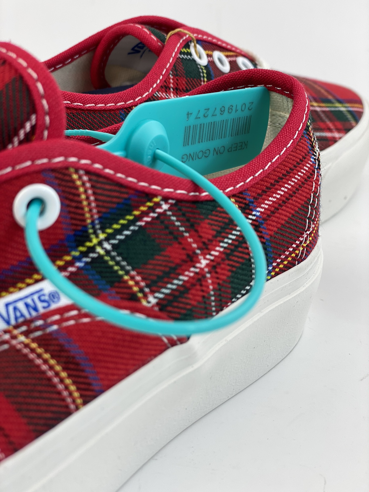 Vans Authentic x Pendleton Thick Bottom Heightening Collaborative Plaid