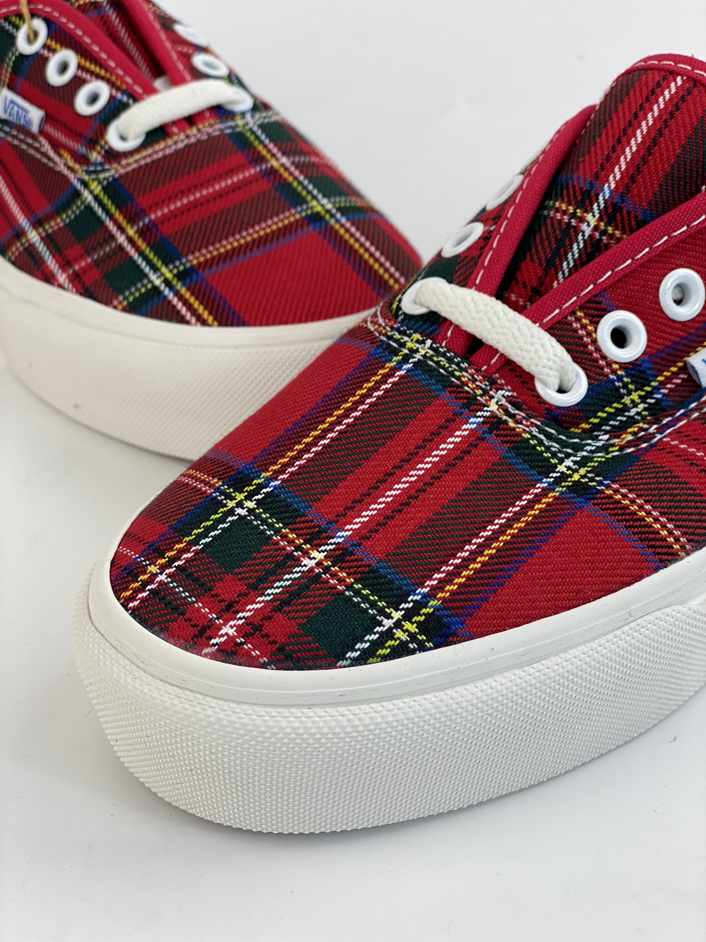 Vans Authentic x Pendleton Thick Bottom Heightening Collaborative Plaid