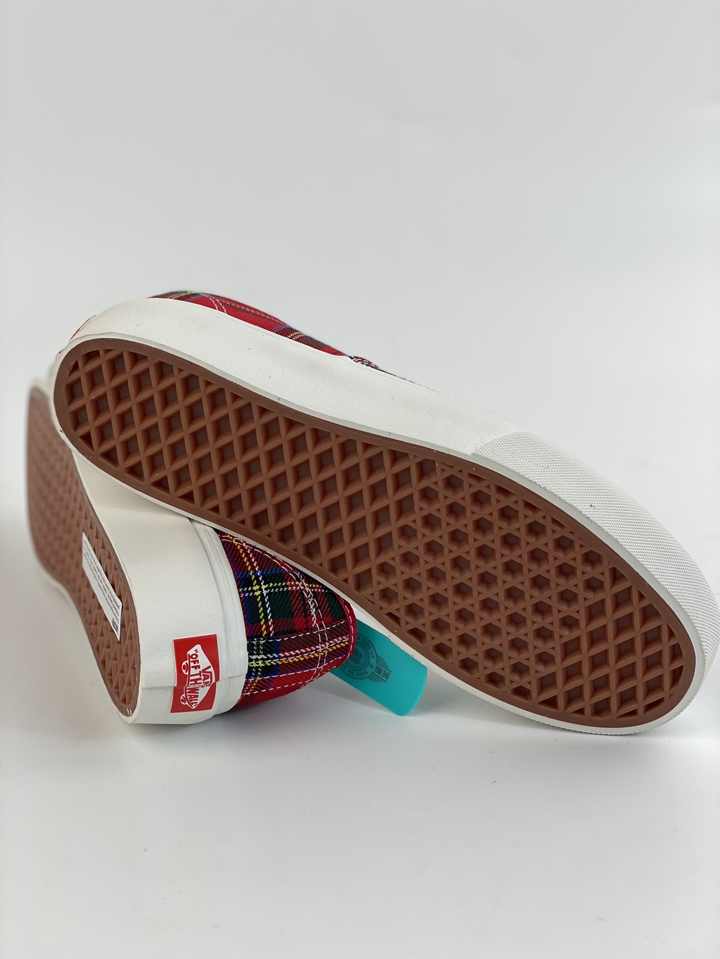 Vans Authentic x Pendleton Thick Bottom Heightening Collaborative Plaid