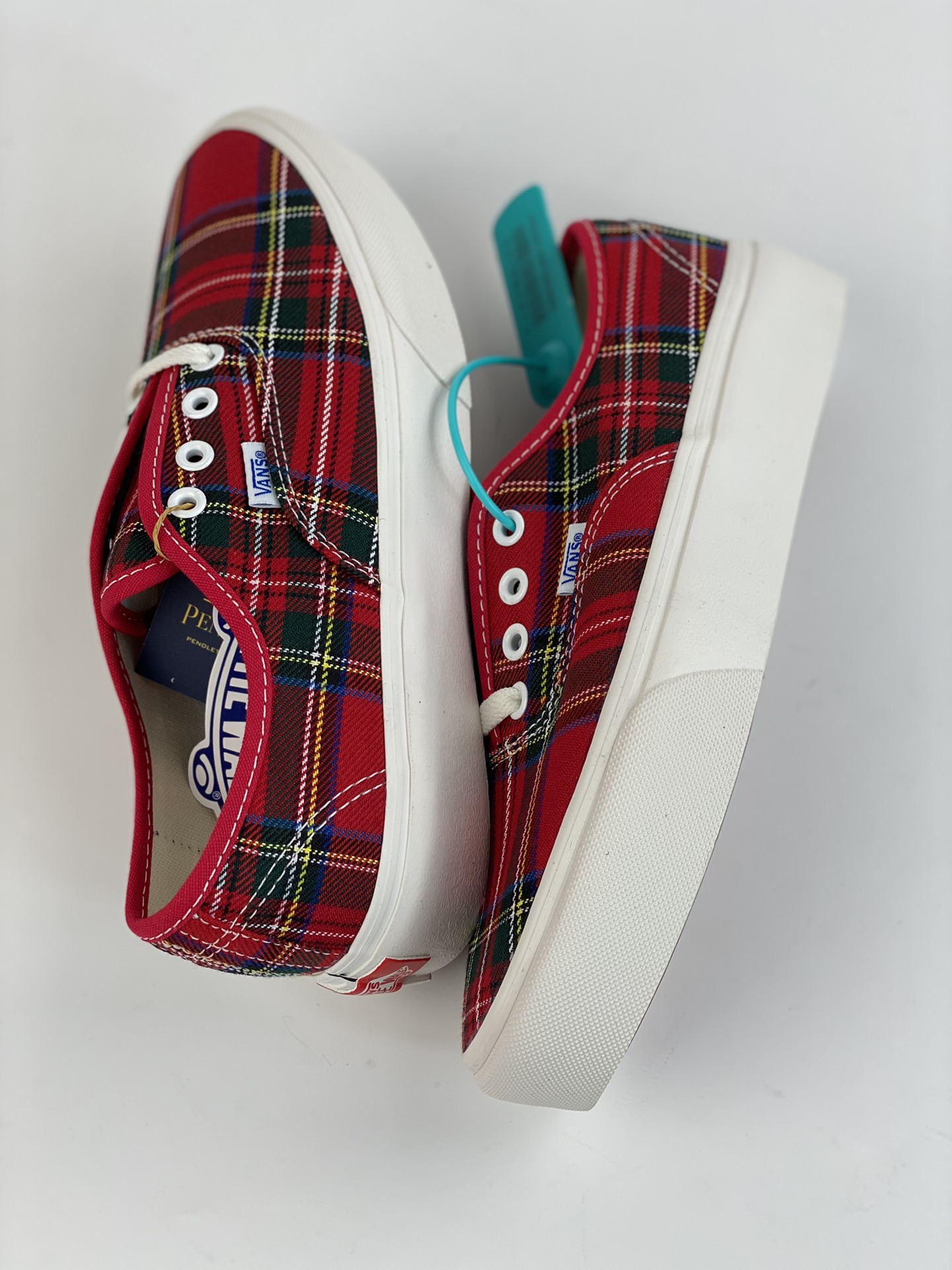 Vans Authentic x Pendleton Thick Bottom Heightening Collaborative Plaid