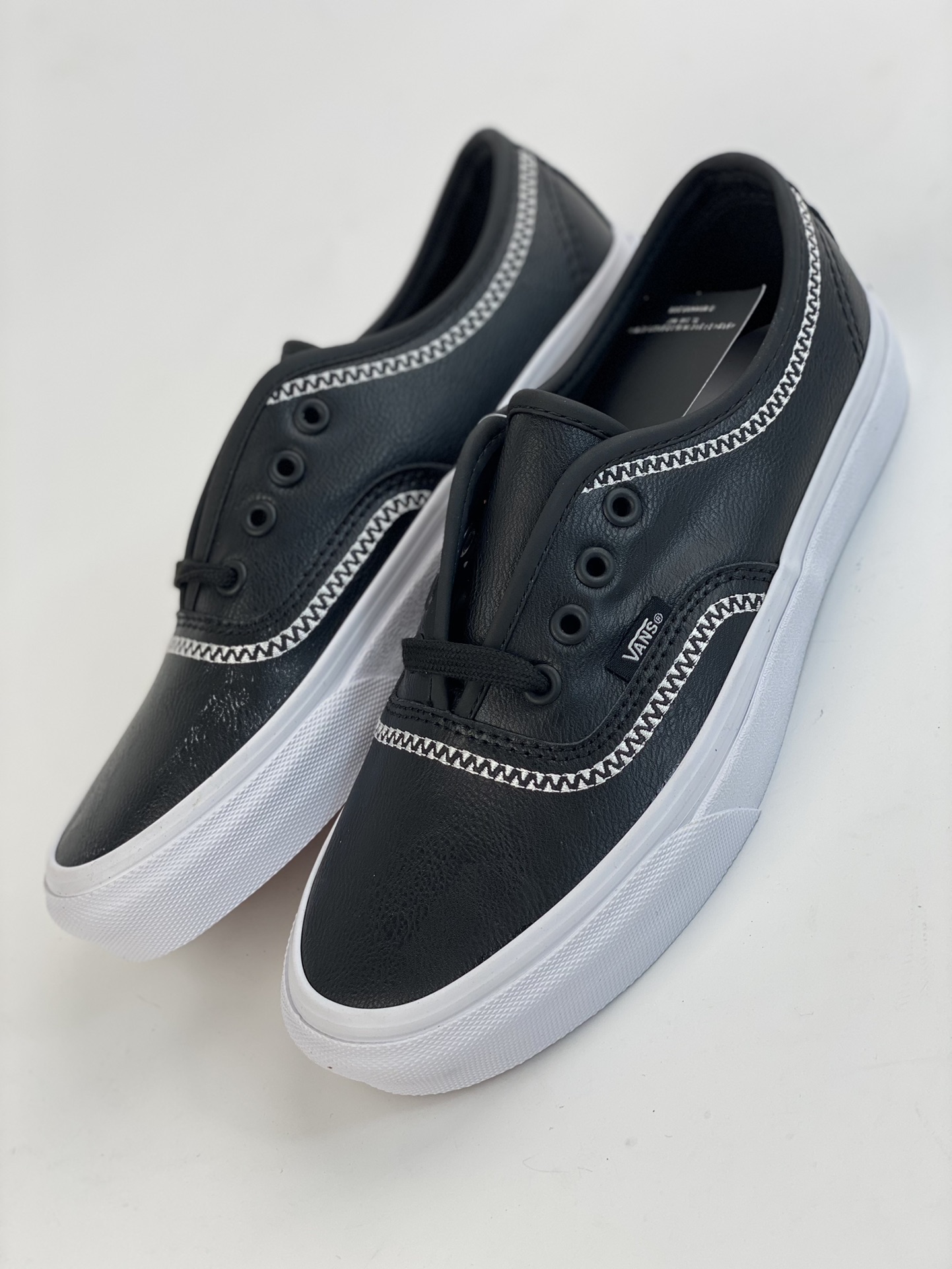 Vans official Baishan joint Authentic 44 cool black comfortable sneakers