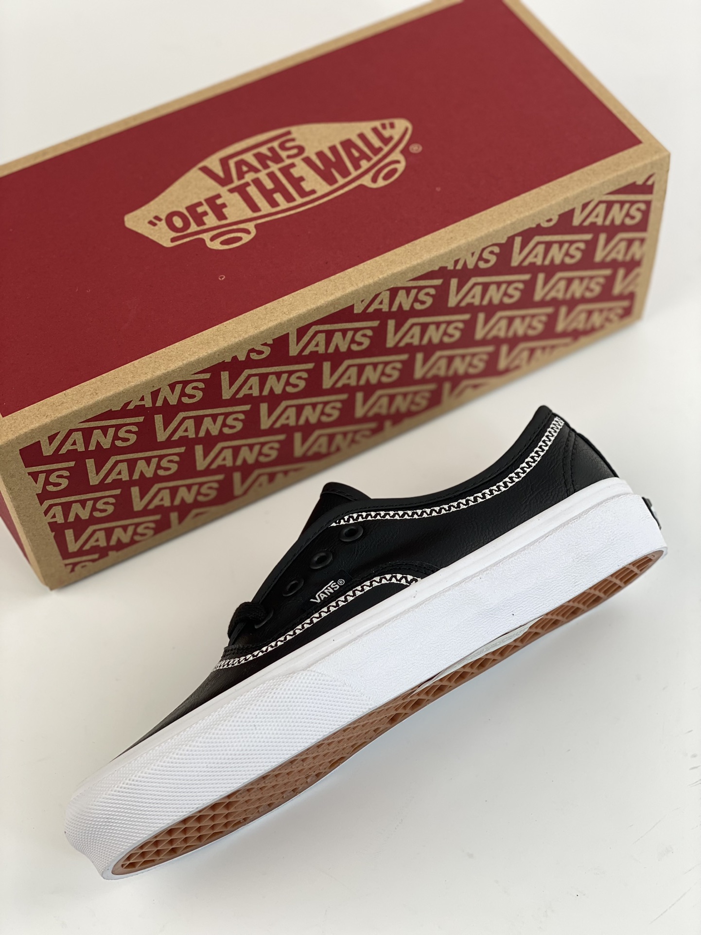 Vans official Baishan joint Authentic 44 cool black comfortable sneakers