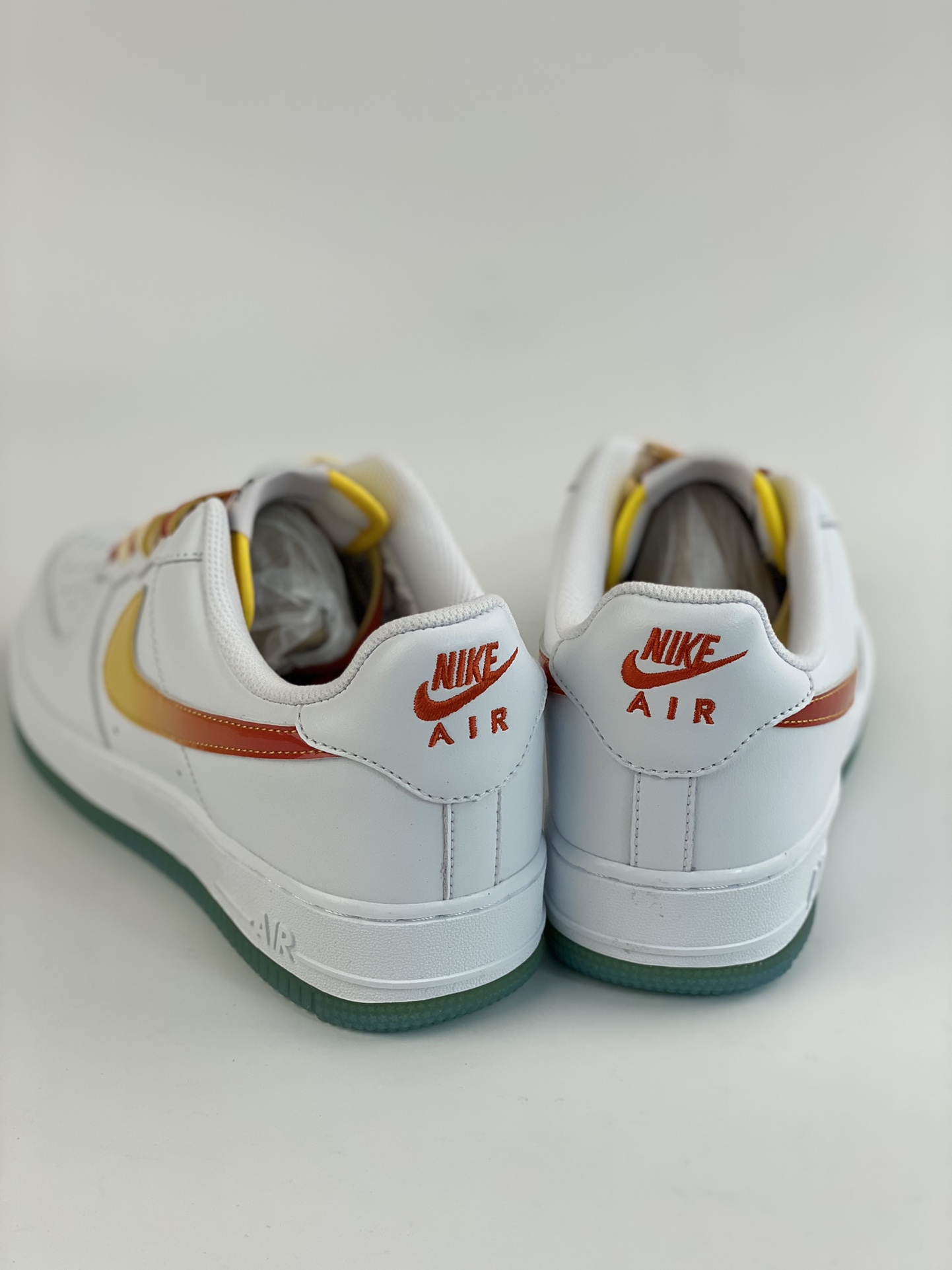 220 Nike Air Force 1 Low 07 白红黄渐变 NJ5696-789