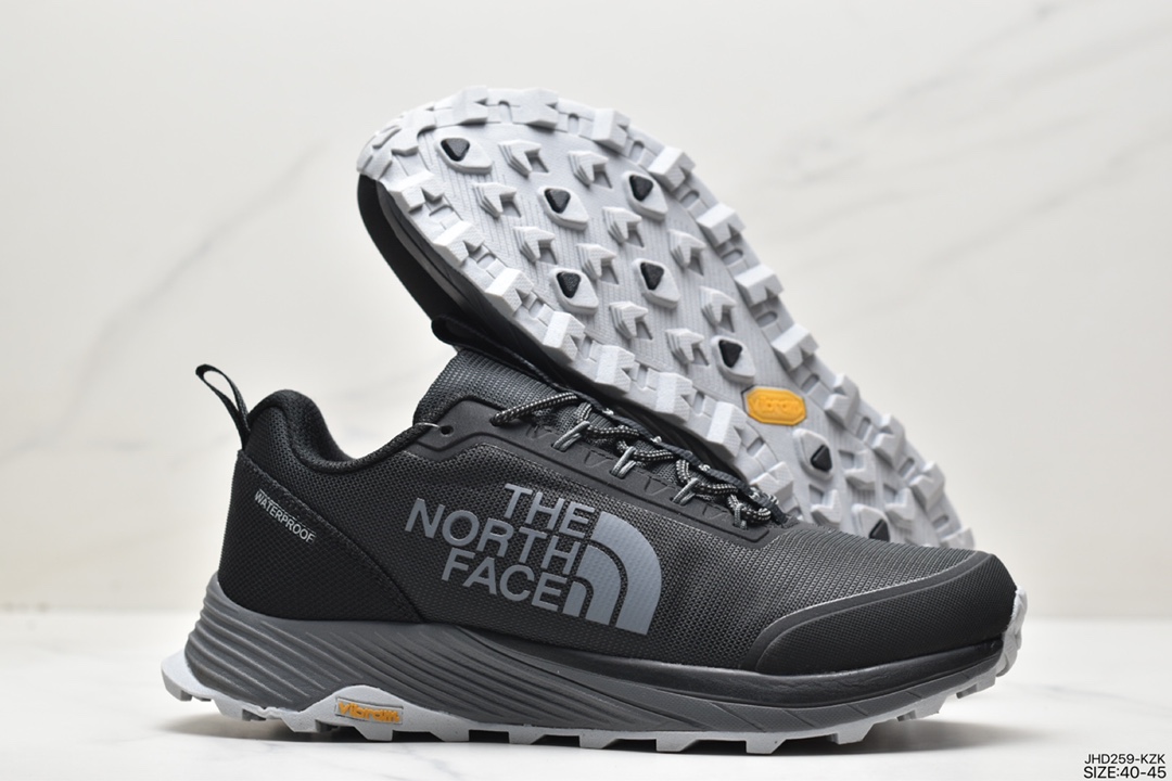 The North Face North Face Men's Hiking Shoes Autumn and Winter Outdoor Waterproof Wear-resistant Hiking Shoes