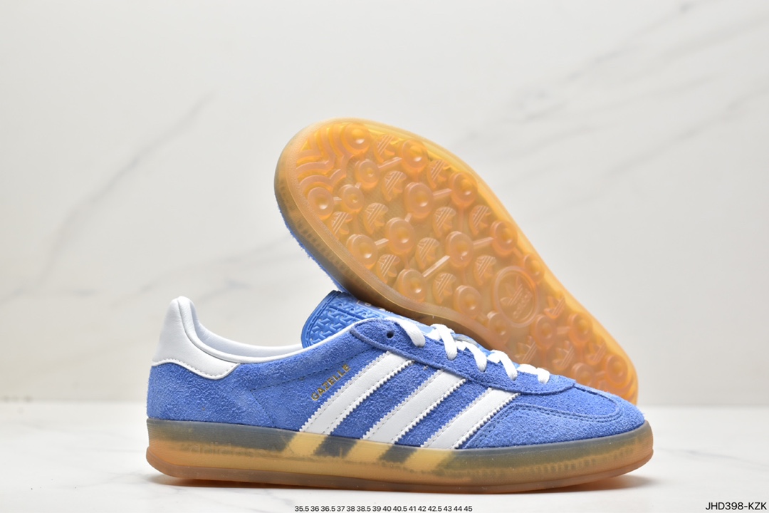 Adidas Originals Gazelle Indoor Clover Retro Casual Non-slip Wear-resistant Low-top Sneakers HO6261