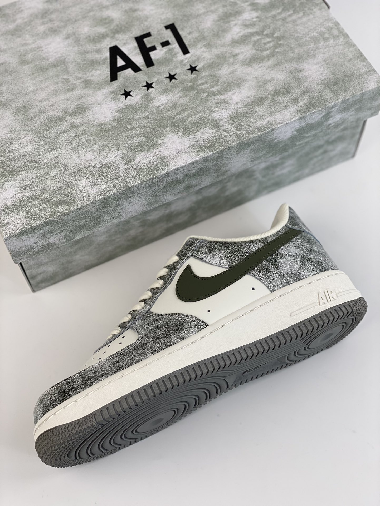 240 Nike Air Force 1 Low 07 迷雾岩石灰 BL5866-906