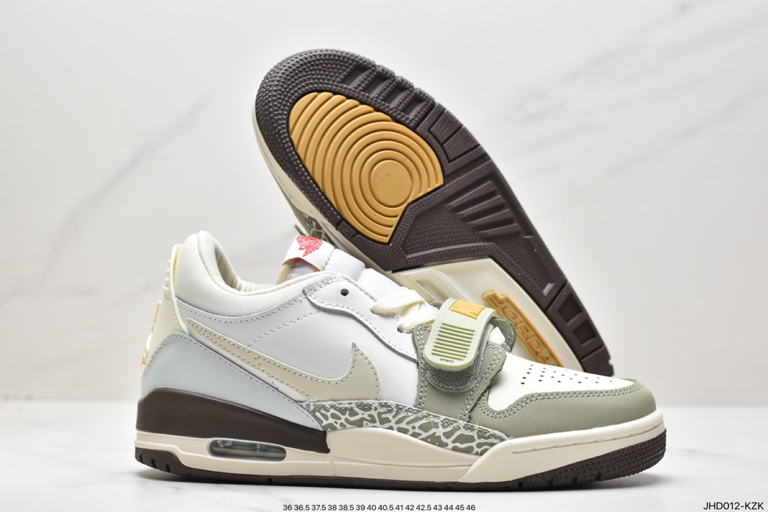 190 Air Jordan Legacy 312 有着交错结合的设计 FD9907-111