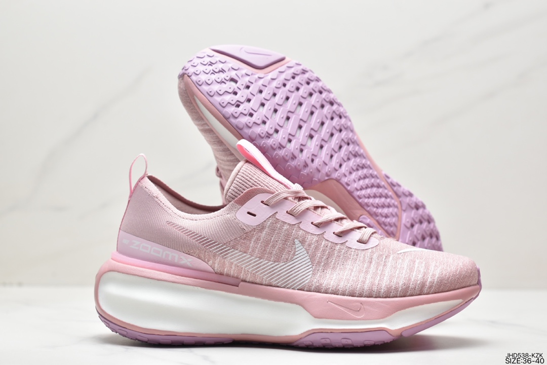 190 耐克NIKE ZOOMX INVINCIBLE RUN FK3 短跑马拉松系带系列轻量休闲运动慢跑鞋 DR2615-003