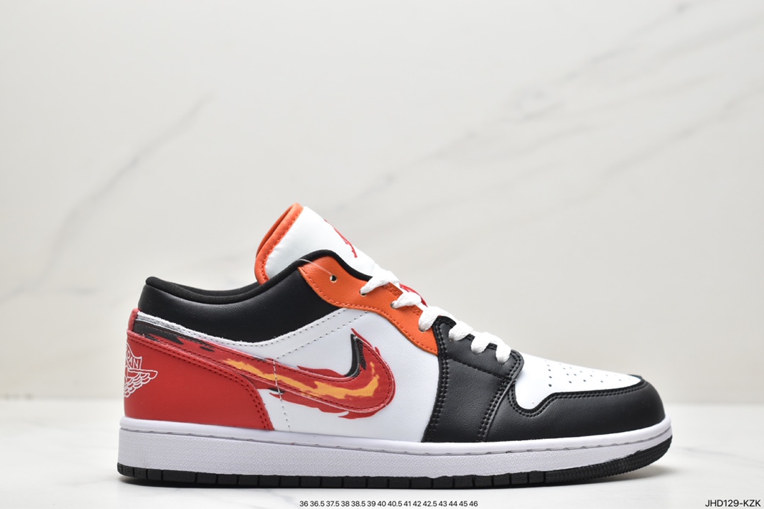 190 耐克Nike Air Jordan 1 Low PRM”Elephant Print”AJ1乔丹一代低帮篮球鞋 FJ7219-441