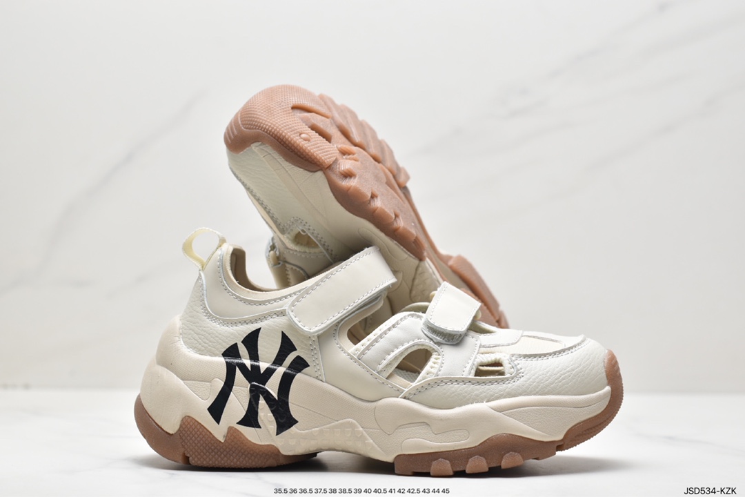 Korea Limited Release NY Yankees Limited x MLB Big Ball Chunky Mesh Thick Bottom Daddy Low Top 3ASDCH133 (GP006C)