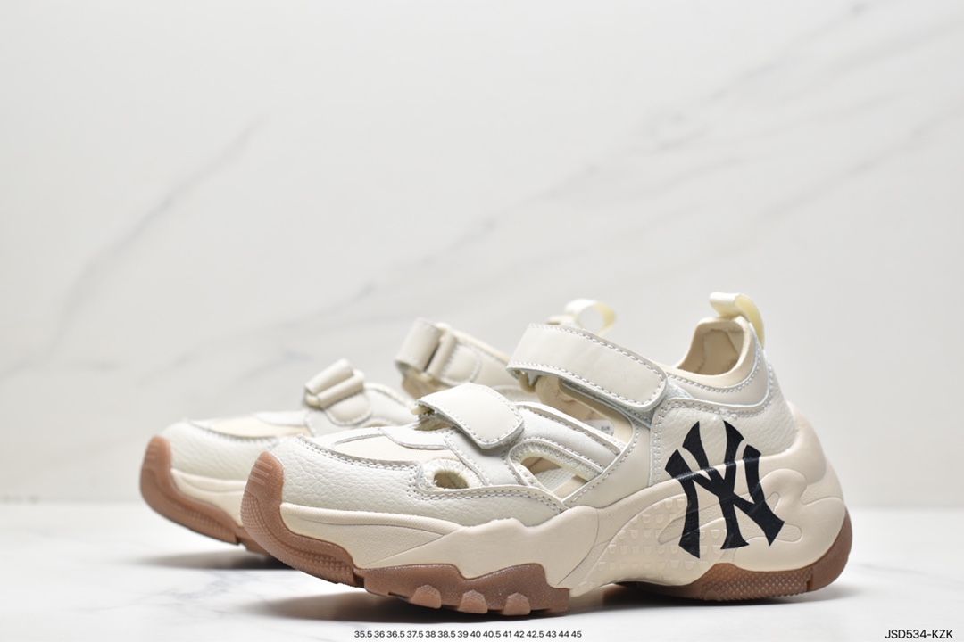 Korea Limited Release NY Yankees Limited x MLB Big Ball Chunky Mesh Thick Bottom Daddy Low Top 3ASDCH133 (GP006C)