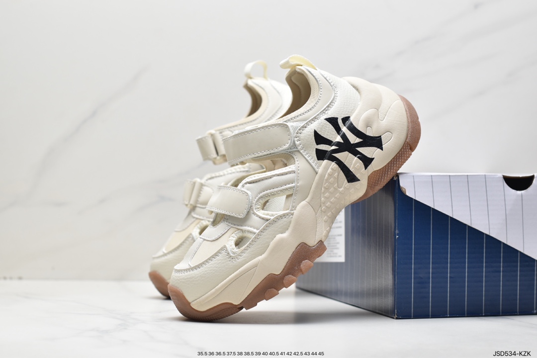 Korea Limited Release NY Yankees Limited x MLB Big Ball Chunky Mesh Thick Bottom Daddy Low Top 3ASDCH133 (GP006C)