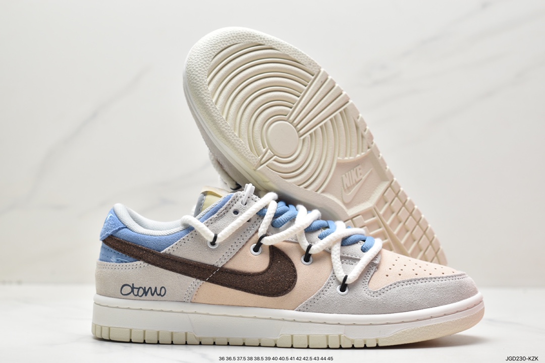 180 Nike SB Dunk Low”Milk White/Pink/Smile”扣篮系列低帮休闲运动滑板板鞋 DJ9955-100