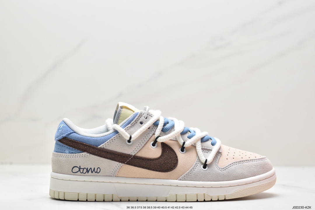 180 Nike SB Dunk Low”Milk White/Pink/Smile”扣篮系列低帮休闲运动滑板板鞋 DJ9955-100