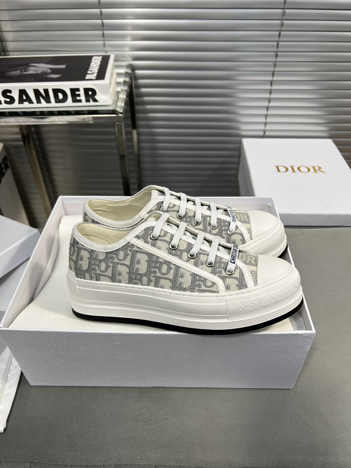 Dior Walk'n'Dior Embroidered Canvas Sneaker Platform Lace-Up Shoes 2 i1682278831 624 2