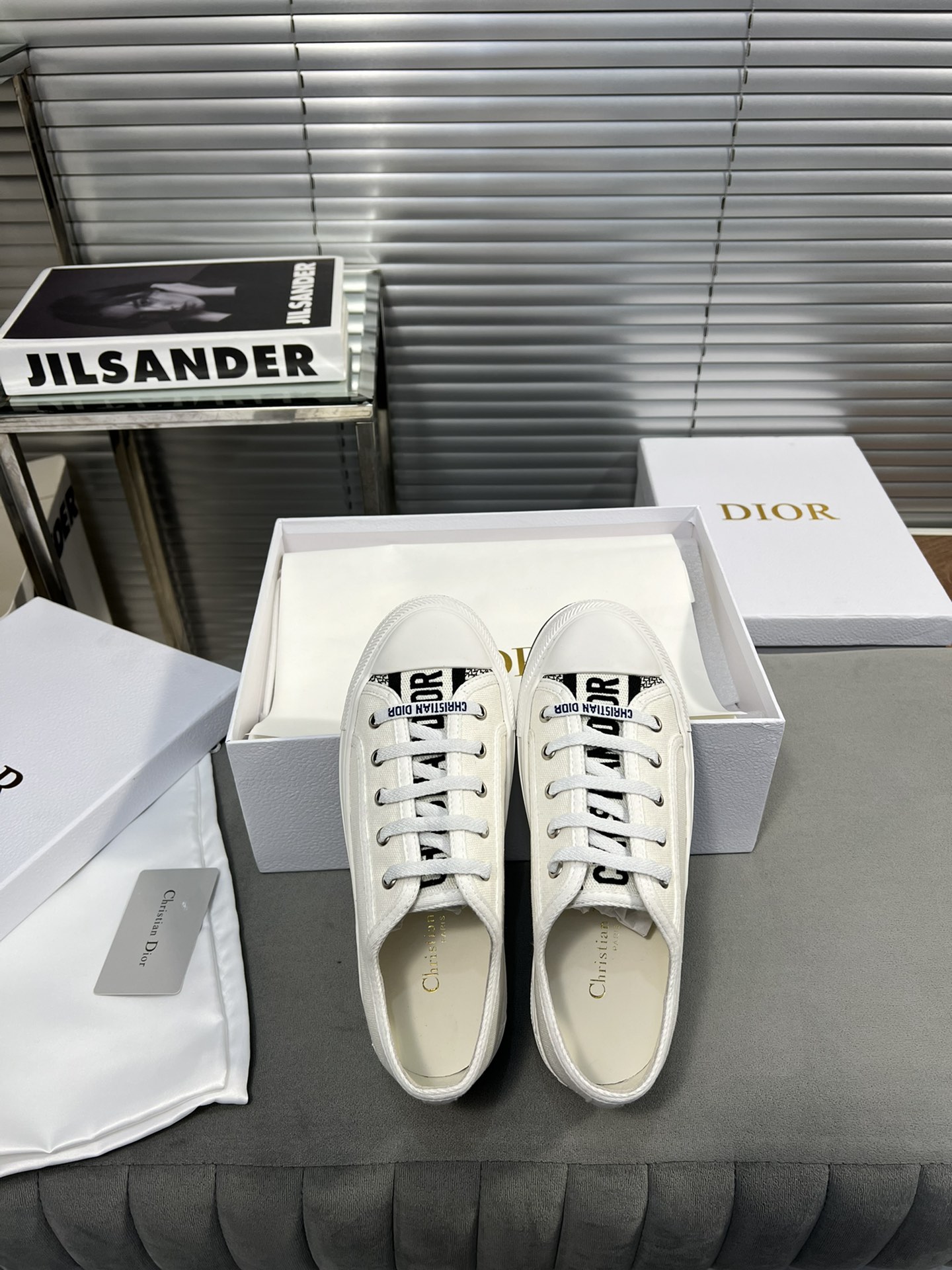 Dior Walk'n'Dior Embroidered Canvas Sneakers - Comfortable & Stylish 6 i1682278924 5584 5