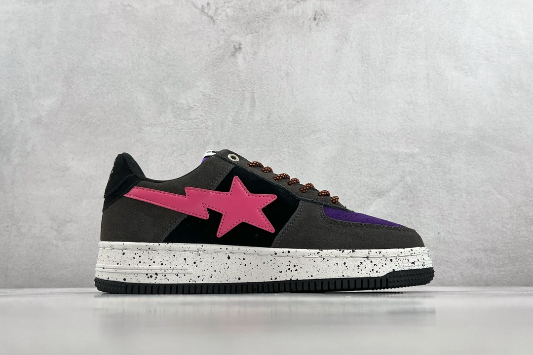 BapeSTA灰粉撞色32A6431