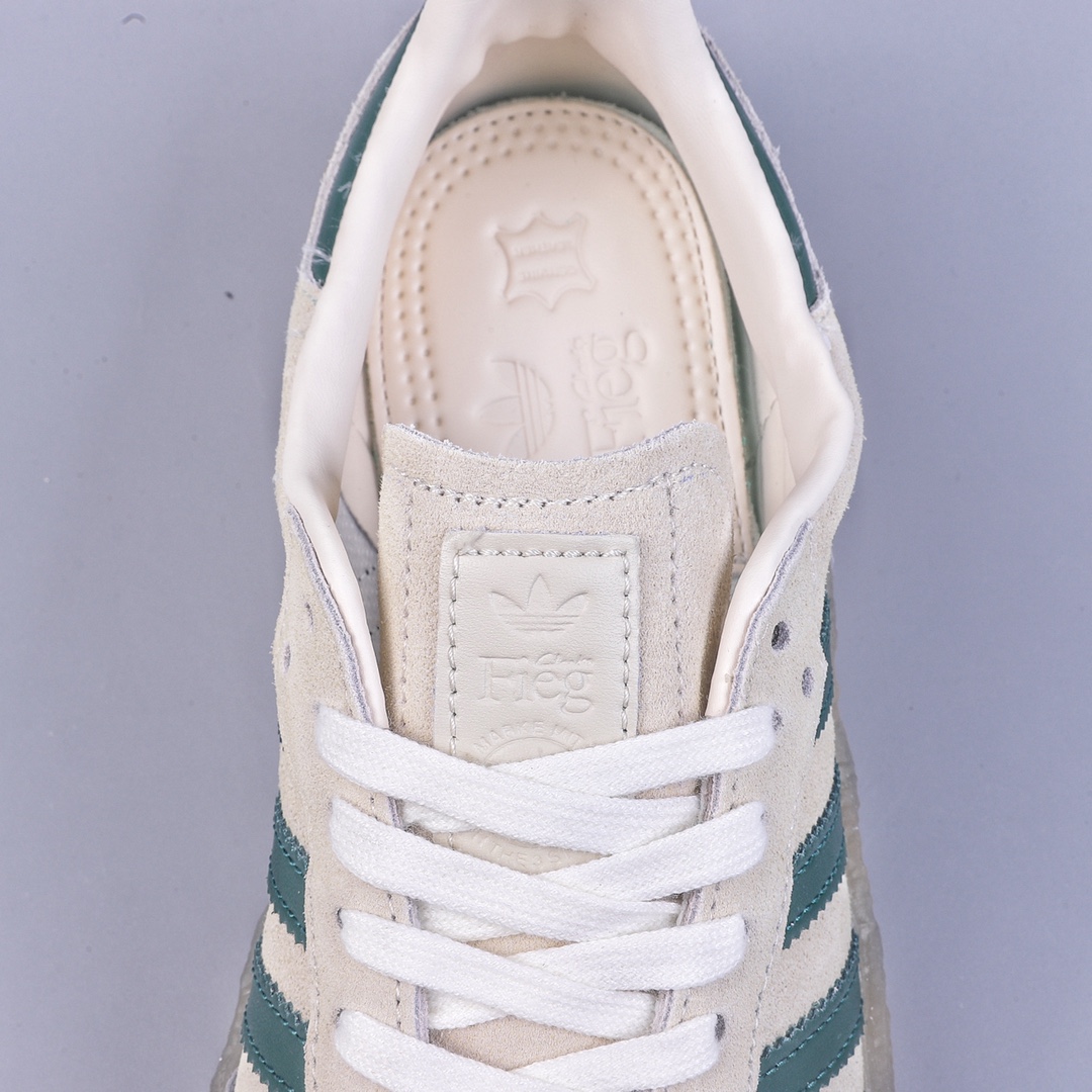 KITH x Clarks x Adidas Originals 8th Street Samba ”Chalk White” three-party joint samba dance ID7297