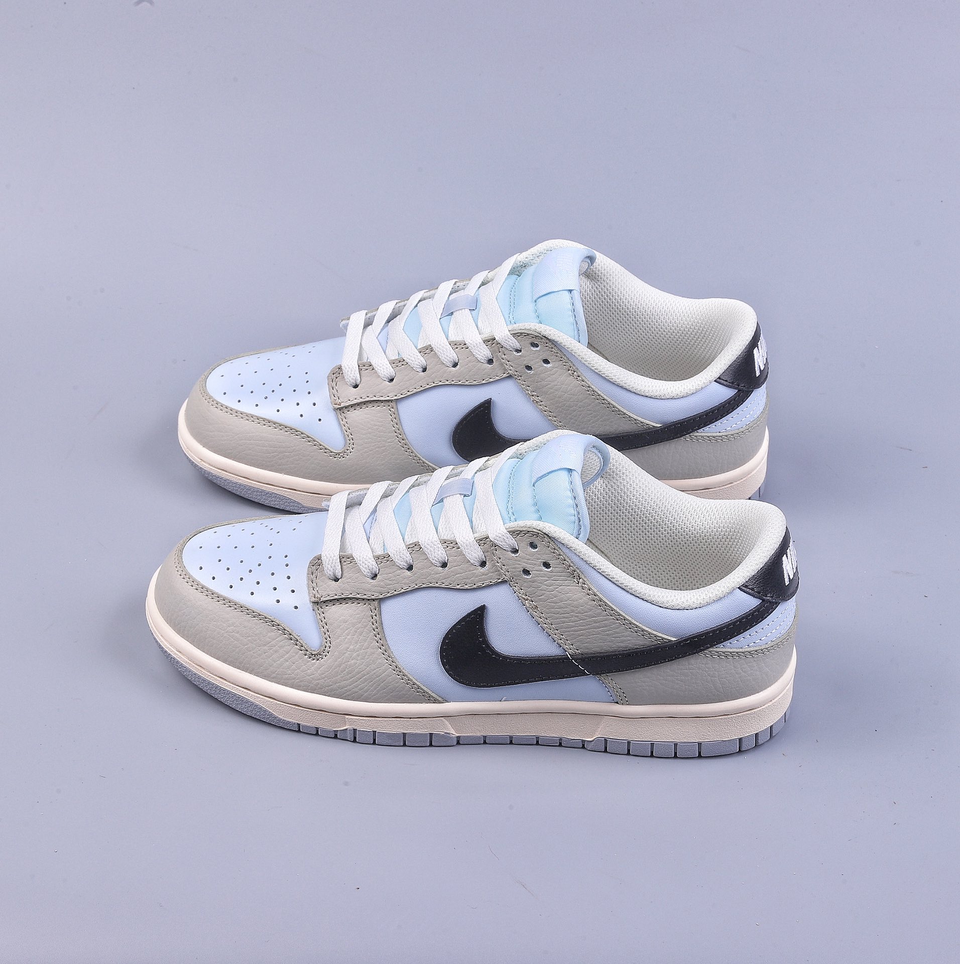 Nike Dunk gray blue full set of original lasts and original models to create a perfect version 304714-005