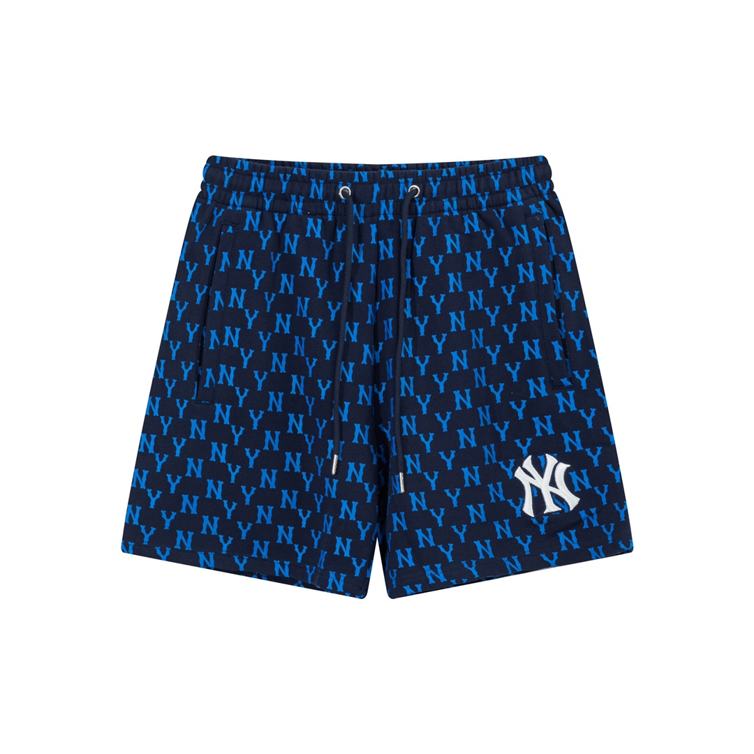 MLB Official Sports Shorts with Old Flower Elements, Various Colors and Sizes - 图片 3