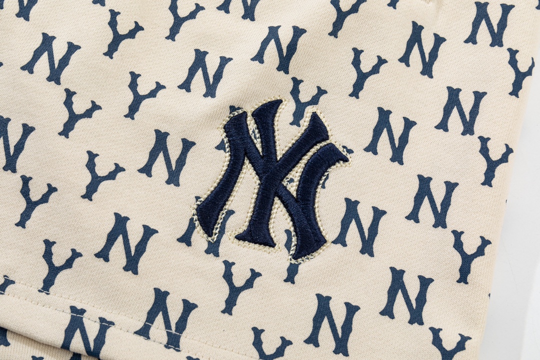 MLB Official Sports Shorts with Old Flower Elements, Various Colors and Sizes. - 图片 7