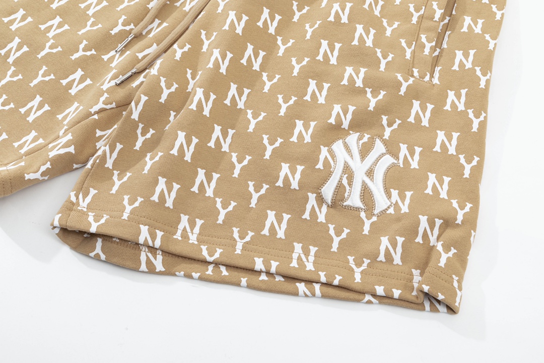 MLB Official Sports Shorts with Old Flower Elements, Various Colors and Sizes. - 图片 9