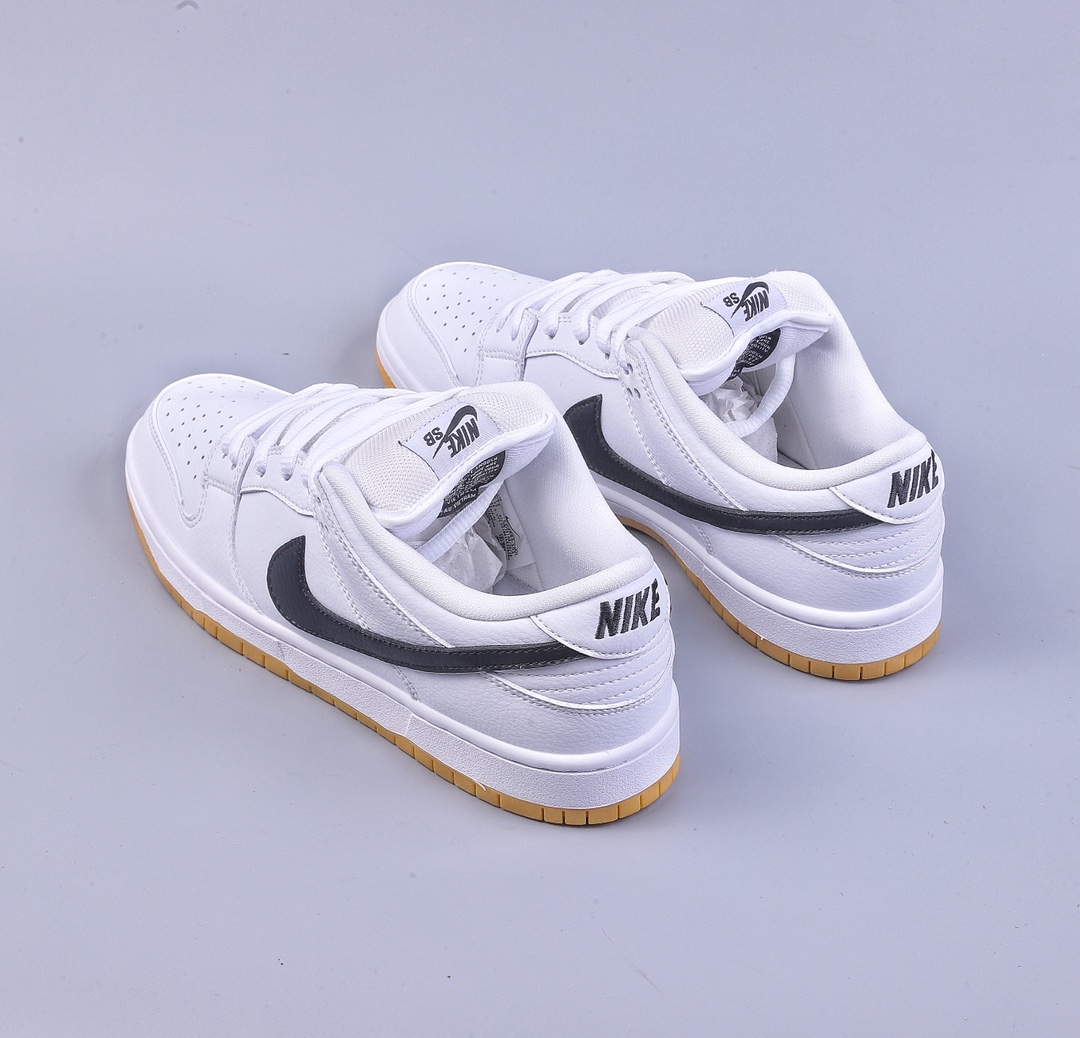 240 Nike Dunk Low SB 生胶白黑 CD2563-006