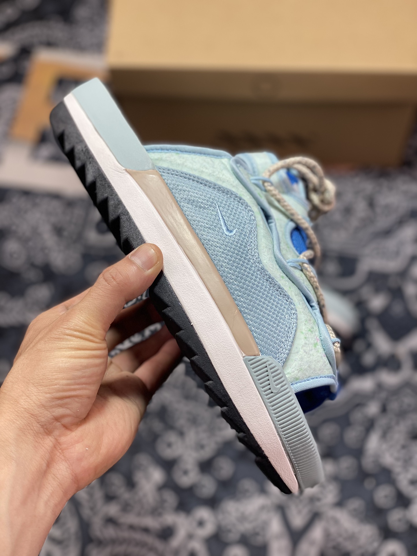 200 耐克Nike Offline 2.0 Slide”Ocean Cube/Marina Blue”离线运动沙滩凉拖鞋“海盐蓝深海蓝弹力绳”DJ6229-300