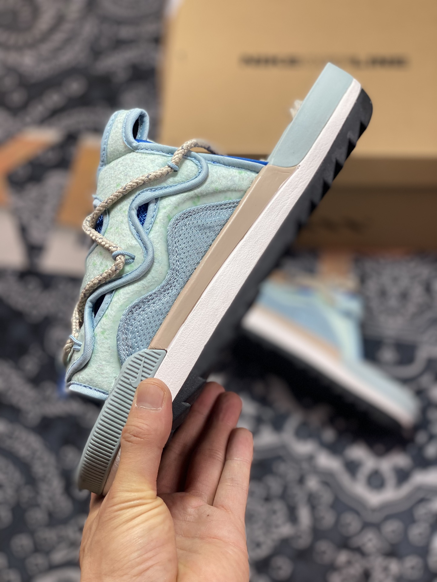 200 耐克Nike Offline 2.0 Slide”Ocean Cube/Marina Blue”离线运动沙滩凉拖鞋“海盐蓝深海蓝弹力绳”DJ6229-300
