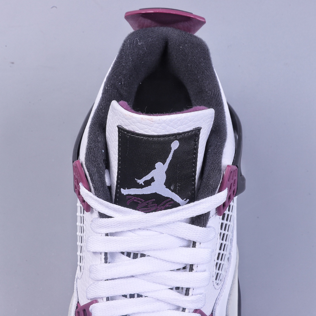 240 S Air Jordan 4 Retro PSG 白紫大巴黎 AJ4 乔丹4代 aj4 乔4 白紫联名 CZ5624-100