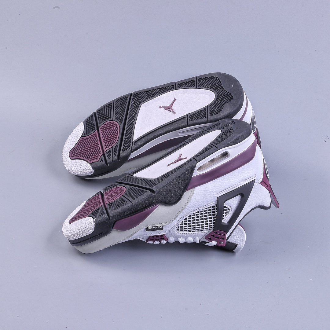 240 S Air Jordan 4 Retro PSG 白紫大巴黎 AJ4 乔丹4代 aj4 乔4 白紫联名 CZ5624-100