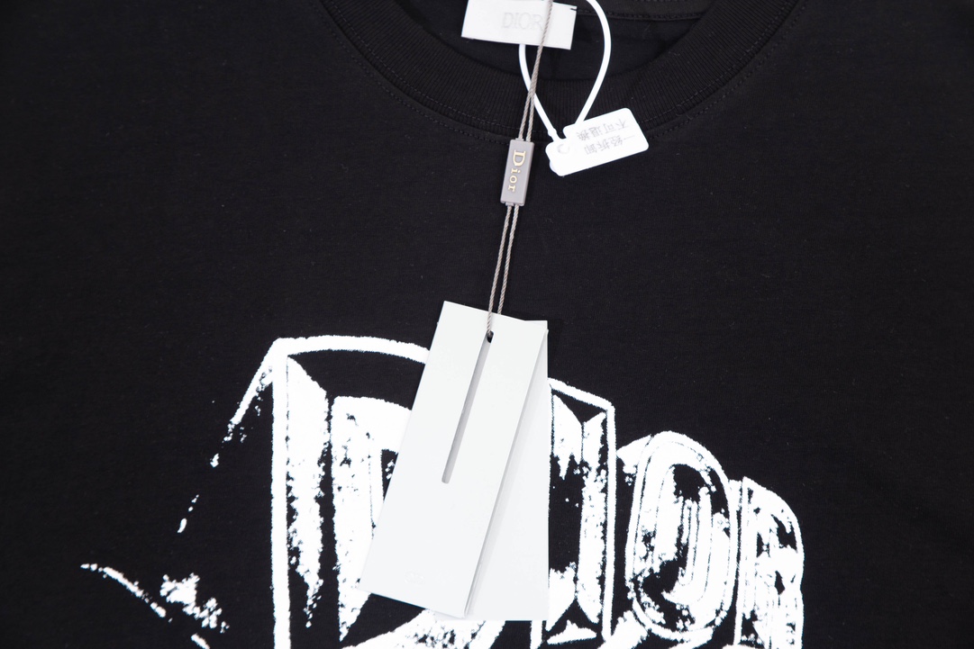 170 Dior 迪奥 Fall23 TEARS系列 地球彩绘T恤短袖