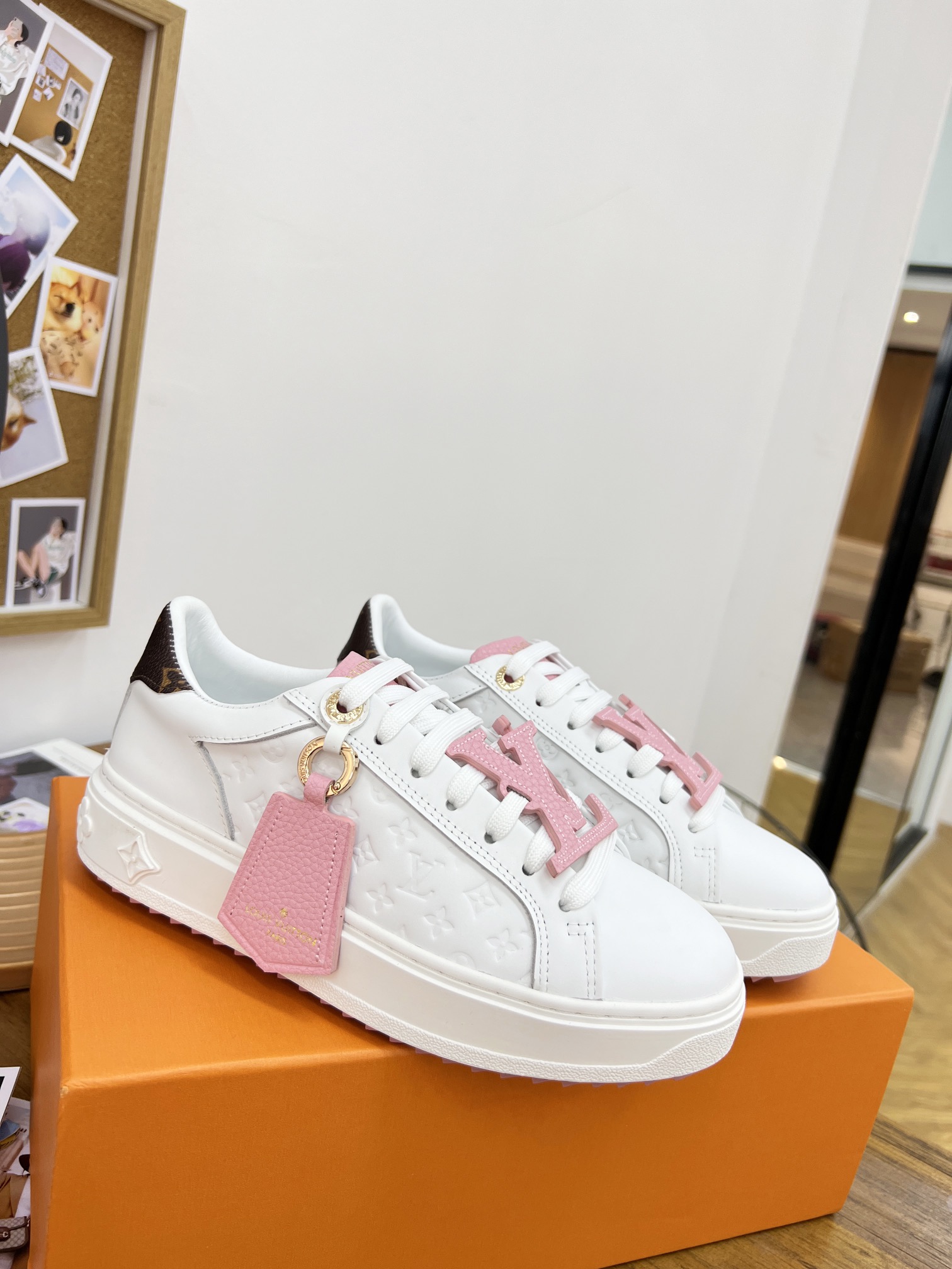 Louis Vuitton Shoes Sneakers Canvas Cowhide Rubber Spring/Summer Collection Mini