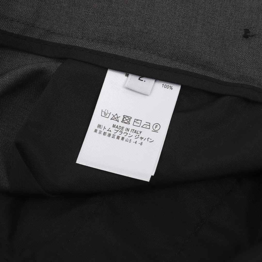 Thom Browne/汤姆布朗 基础款织带休闲西裤
